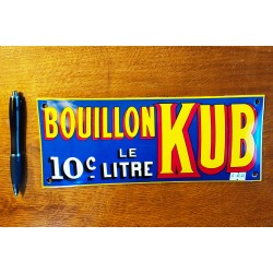 PLAQUE DE CUISINE BOUILLON KUB
