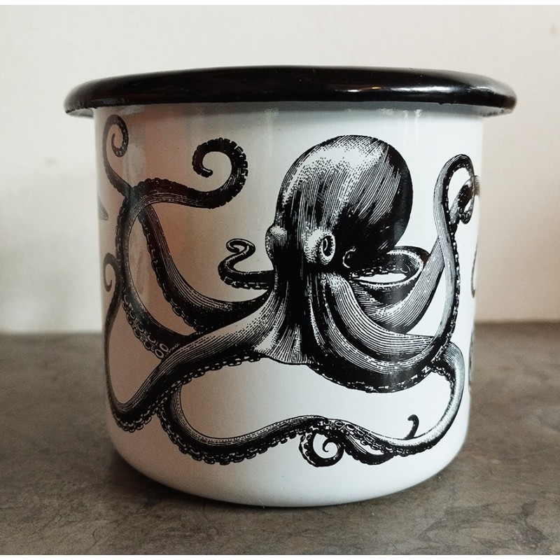 Mug poulpe et algues – Les céramiques de petite madame