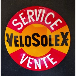 PLAQUE EMAILLEE SERVICE-VENTE VELOSOLEX