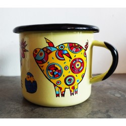 MUG PETIT FORMAT MOTIF 3 CHATS