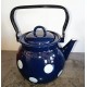 WATER KEETLE DARK BLUE WITH WHITE DOTS - 2.5 L