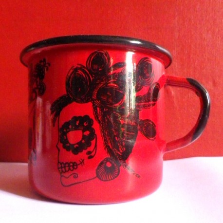 MUG - TASSE TETES DE MORT MEXICAINES 0.50 cl