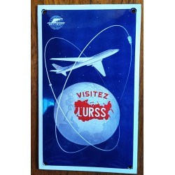 PLAQUE VISITEZ L'URSS