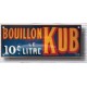 PLAQUE BOUILLON KUB