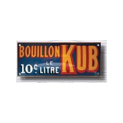 PLAQUE BOUILLON KUB