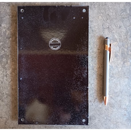 PLAQUE EMAILLEE BIERE DE SOCHAUX